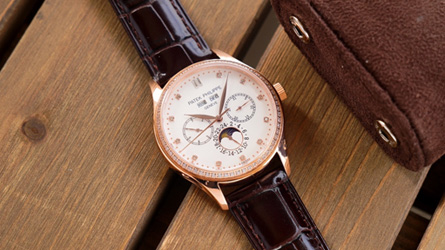 
				Patek Philippe - Mechanical white watches 
				Watches